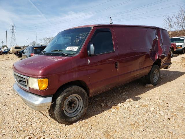 1FTSS34F93HA64739 - 2003 FORD ECONOLINE E350 SUPER DUTY VAN MAROON photo 1