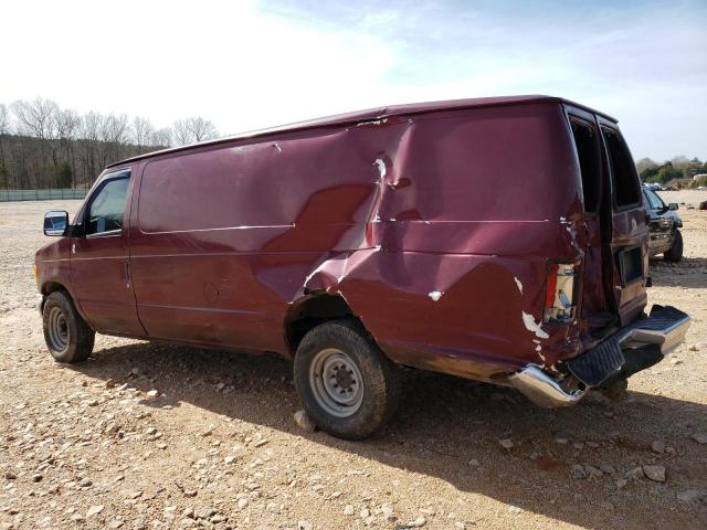 1FTSS34F93HA64739 - 2003 FORD ECONOLINE E350 SUPER DUTY VAN MAROON photo 2