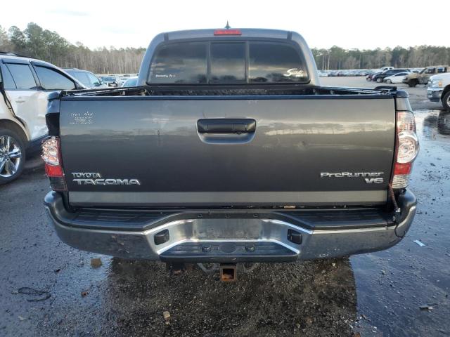 3TMJU4GN4FM182583 - 2015 TOYOTA TACOMA DOUBLE CAB PRERUNNER GRAY photo 6