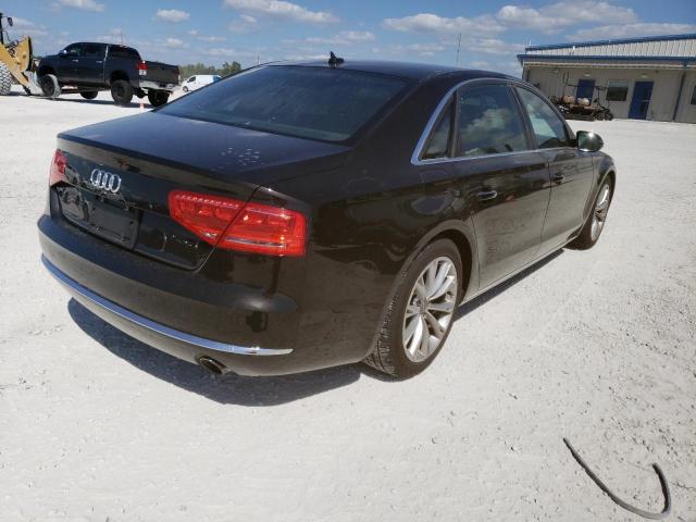 WAURVAFD5BN010924 - 2011 AUDI A8 L QUATTRO BLACK photo 3