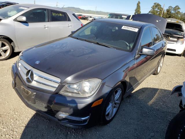 WDDGF4HBXDR283332 - 2013 MERCEDES-BENZ C 250 CHARCOAL photo 1