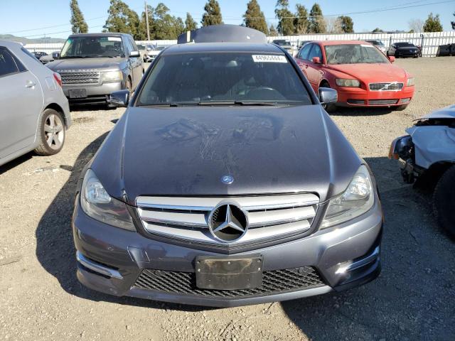 WDDGF4HBXDR283332 - 2013 MERCEDES-BENZ C 250 CHARCOAL photo 5