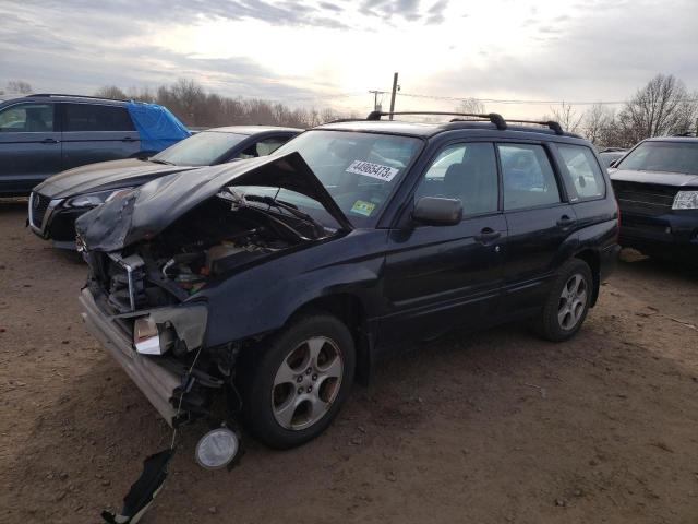 JF1SG65654H705605 - 2004 SUBARU FORESTER 2.5XS შავი ფოტო 1