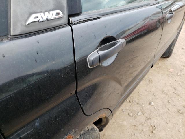 JF1SG65654H705605 - 2004 SUBARU FORESTER 2.5XS შავი ფოტო 10