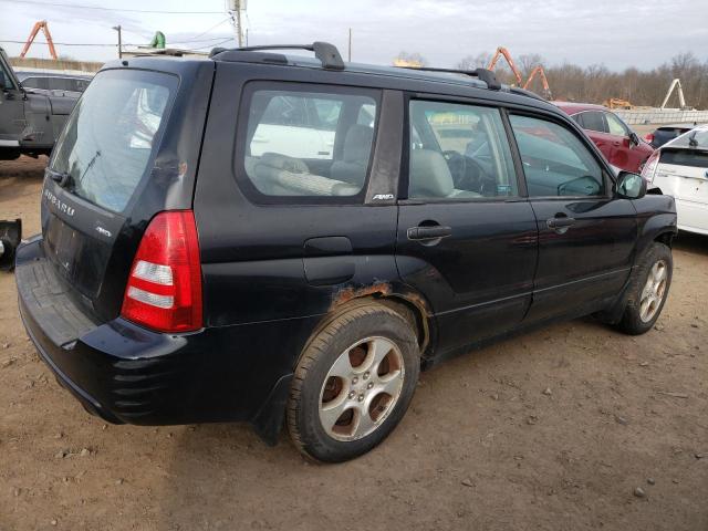 JF1SG65654H705605 - 2004 SUBARU FORESTER 2.5XS BLACK photo 3