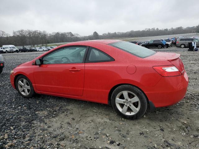 2HGFG12817H556467 - 2007 HONDA CIVIC EX RED photo 2