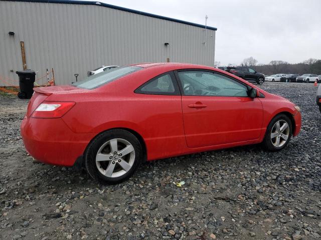 2HGFG12817H556467 - 2007 HONDA CIVIC EX RED photo 3