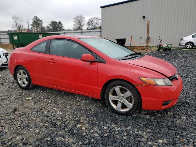 2HGFG12817H556467 - 2007 HONDA CIVIC EX RED photo 4