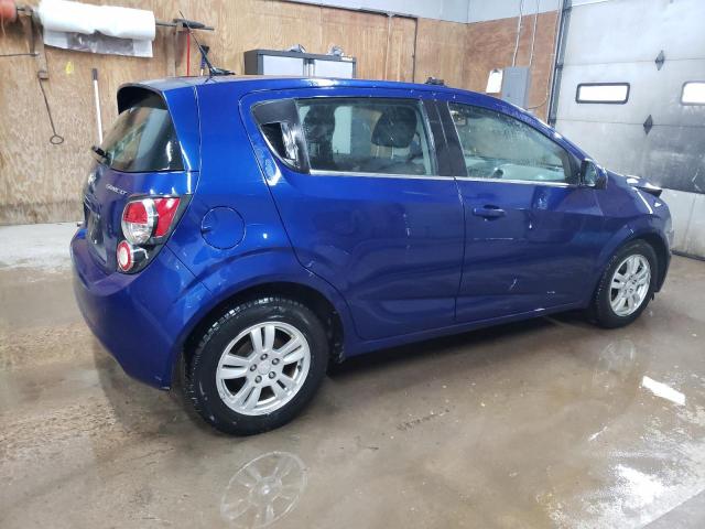 1G1JC6SHXD4197249 - 2013 CHEVROLET SONIC LT BLUE photo 3