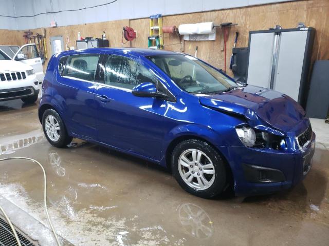 1G1JC6SHXD4197249 - 2013 CHEVROLET SONIC LT BLUE photo 4