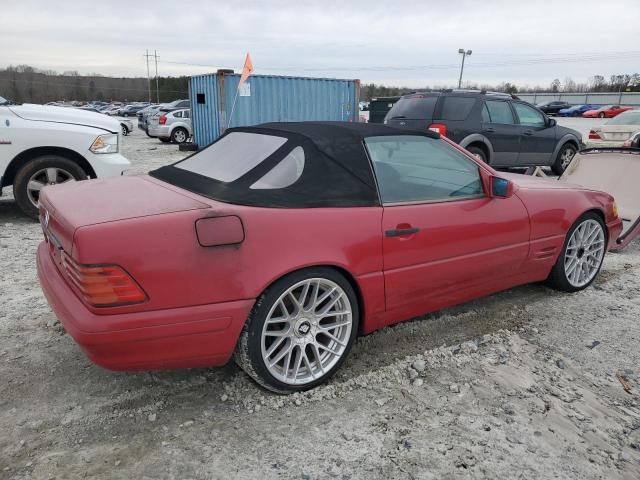 WDBFA67F0VF150536 - 1997 MERCEDES-BENZ SL 500 RED photo 3