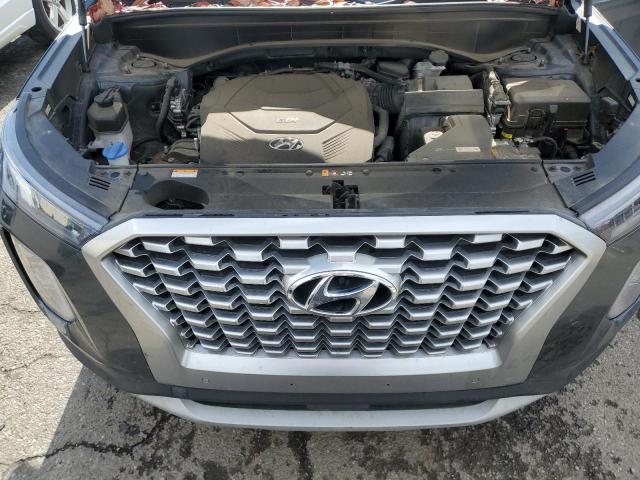 KM8R4DHE7MU220636 - 2021 HYUNDAI PALISADE SEL CHARCOAL photo 12