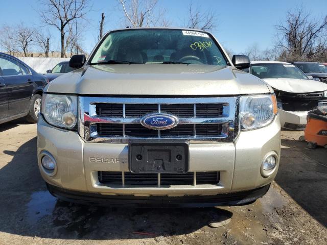 1FMCU0D72AKC64590 - 2010 FORD ESCAPE XLT BEIGE photo 5