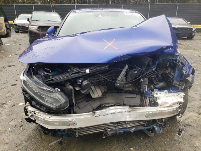 1HGCV1F35JA193474 - 2018 HONDA ACCORD SPORT BLUE photo 5