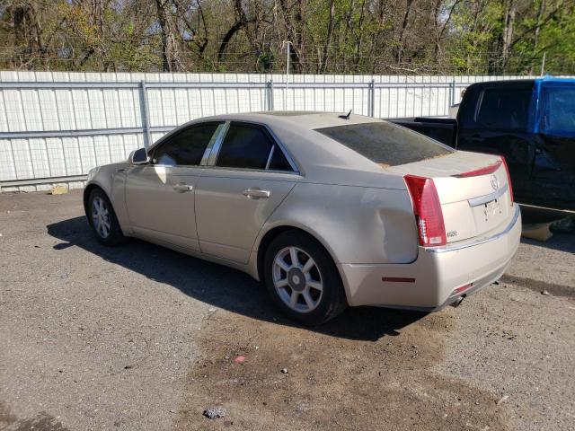 1G6DM577680123127 - 2008 CADILLAC CTS GOLD photo 2