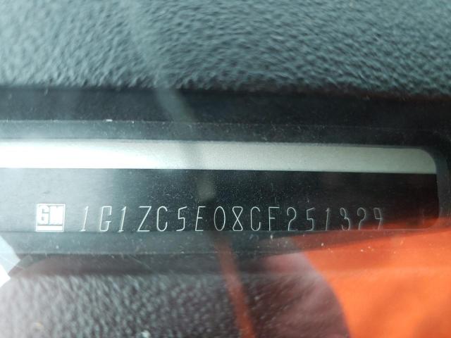 1G1ZC5E08CF251329 - 2012 CHEVROLET MALIBU 1LT Кремовый фото 12