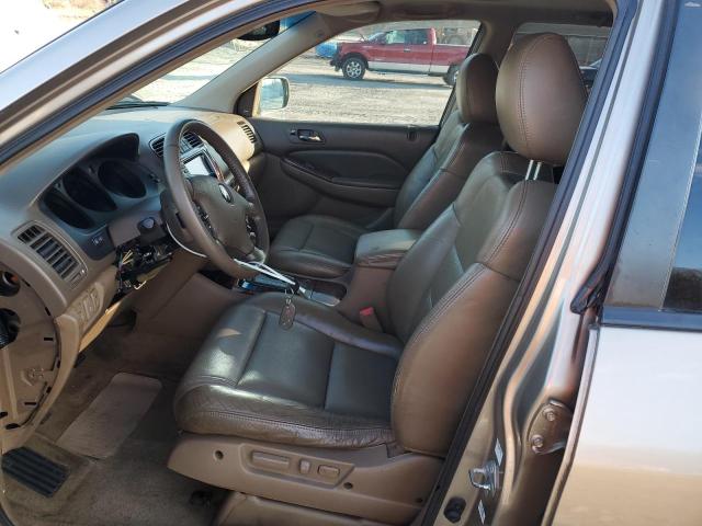 2HNYD18804H550625 - 2004 ACURA MDX TOURING BEIGE photo 7