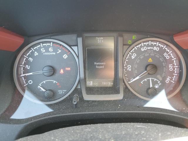 5TFSZ5AN2HX062993 - 2017 TOYOTA TACOMA ACCESS CAB ნარინჯისფერი ფოტო 9