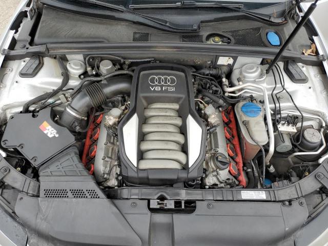 WAUGVAFR1CA000726 - 2012 AUDI S5 PREMIUM PLUS 银色 照片 11