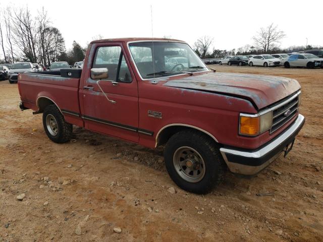 1FTDF15N6MNA77040 - 1991 FORD F150 RED photo 4