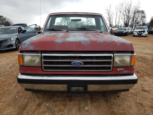 1FTDF15N6MNA77040 - 1991 FORD F150 RED photo 5