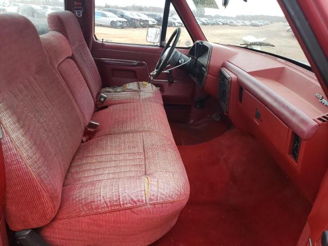 1FTDF15N6MNA77040 - 1991 FORD F150 RED photo 7