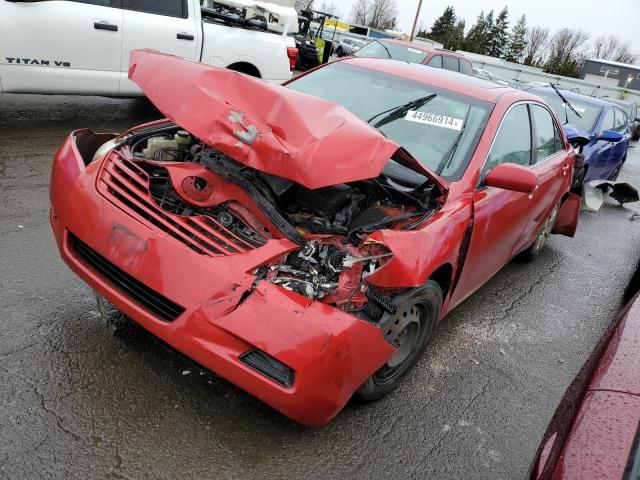 4T1BE46KX7U034908 - 2007 TOYOTA CAMRY CE RED photo 1