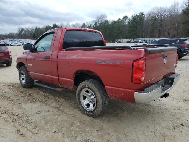 1D7HA16K48J190864 - 2008 DODGE RAM 1500 ST RED photo 2