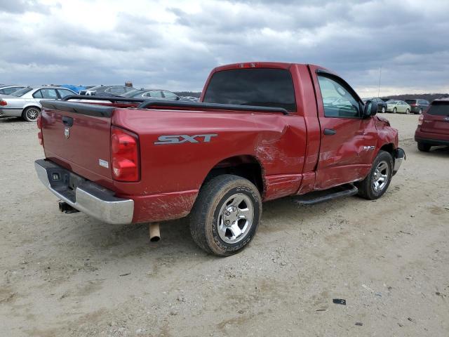 1D7HA16K48J190864 - 2008 DODGE RAM 1500 ST RED photo 3