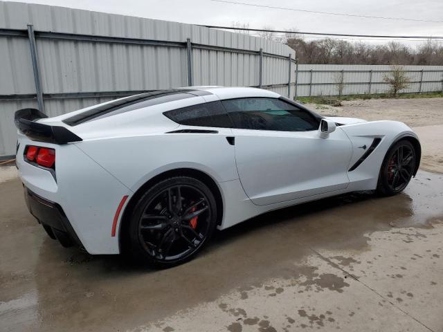 1G1YD2D72K5118947 - 2019 CHEVROLET CORVETTE STINGRAY 2LT WHITE photo 3