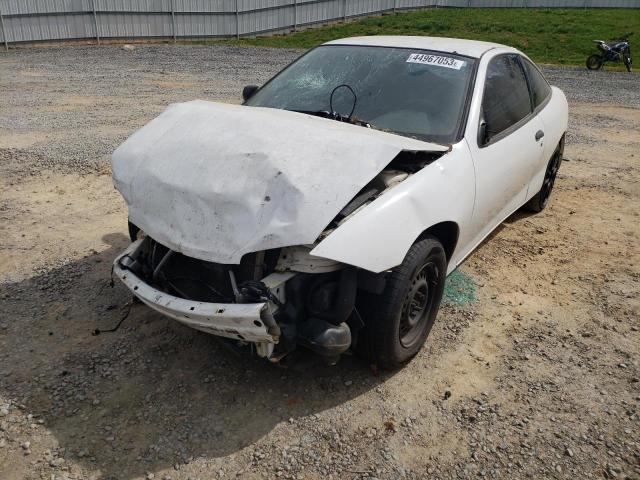 1G1JC12F537354443 - 2003 CHEVROLET CAVALIER WHITE photo 1