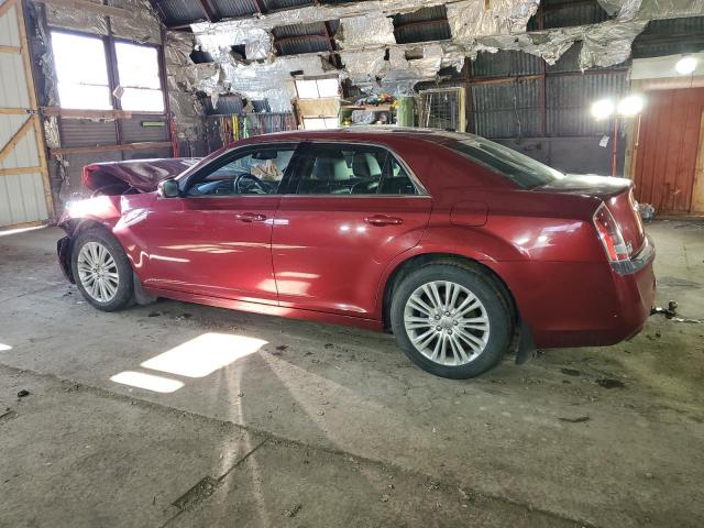 2C3CCARG6EH190453 - 2014 CHRYSLER 300 RED photo 2