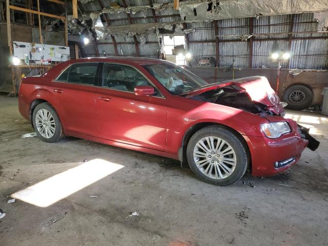 2C3CCARG6EH190453 - 2014 CHRYSLER 300 RED photo 4