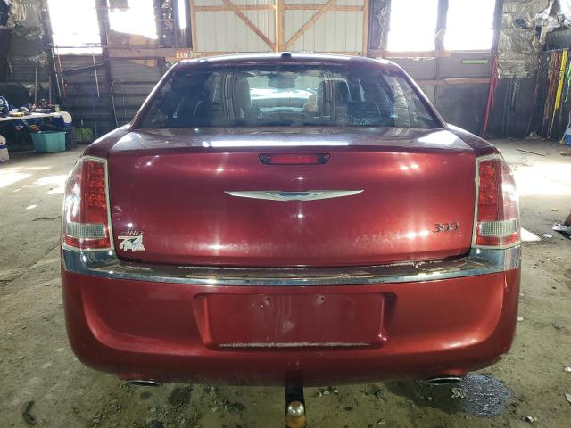 2C3CCARG6EH190453 - 2014 CHRYSLER 300 RED photo 6