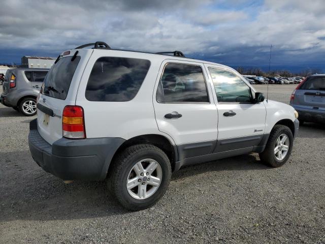 1FMCU96H56KC44285 - 2006 FORD ESCAPE HEV WHITE photo 3