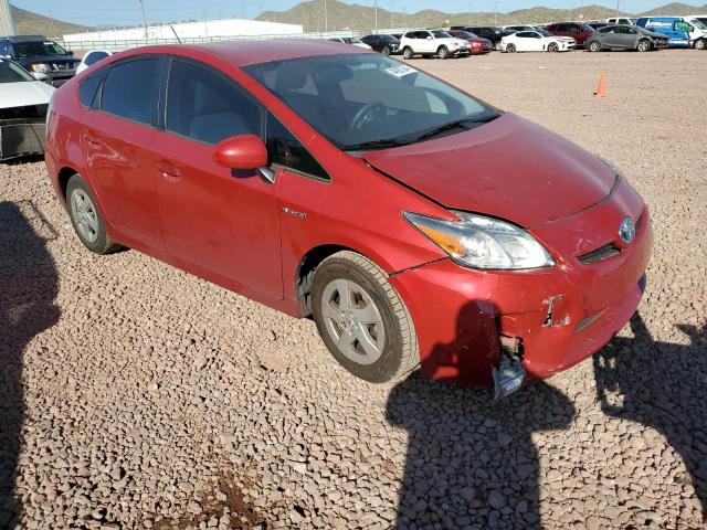 JTDKN3DU4A0174390 - 2010 TOYOTA PRIUS RED photo 4