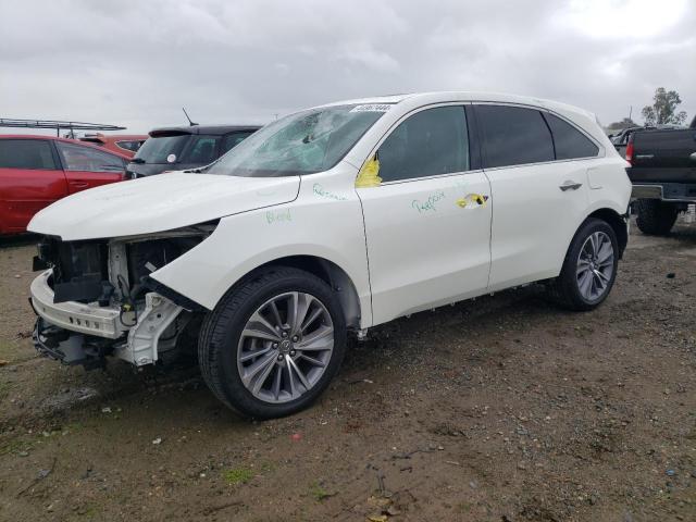 5J8YD4H59HL005210 - 2017 ACURA MDX TECHNOLOGY WHITE photo 1