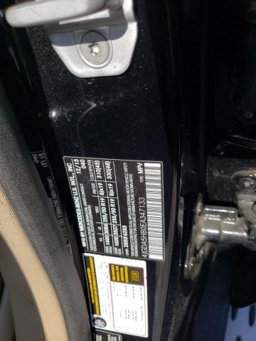 4JGDA5HB0EA347133 - 2014 MERCEDES-BENZ ML 350 4MATIC BLACK photo 13