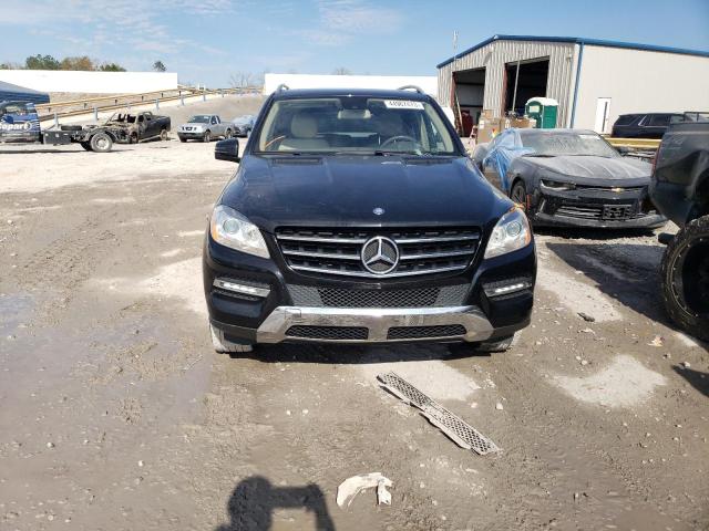 4JGDA5HB0EA347133 - 2014 MERCEDES-BENZ ML 350 4MATIC BLACK photo 5