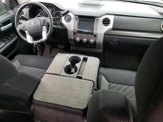 5TFUY5F14KX788914 - 2019 TOYOTA TUNDRA DOUBLE CAB SR/SR5 BLUE photo 8