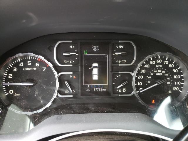 5TFUY5F14KX788914 - 2019 TOYOTA TUNDRA DOUBLE CAB SR/SR5 BLUE photo 9