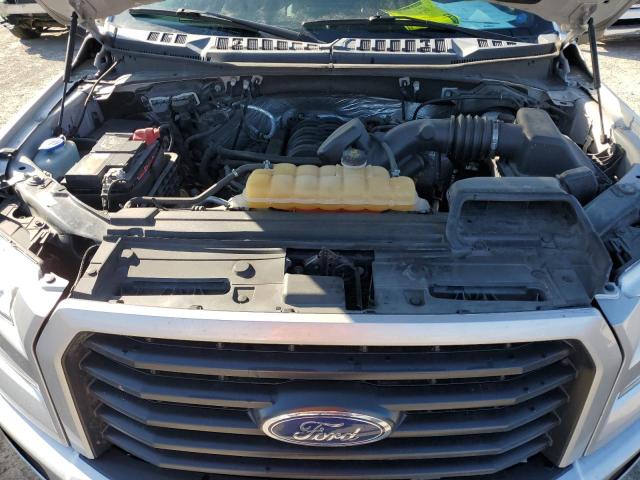 1FTEW1EF3FFC74483 - 2015 FORD F150 SUPERCREW SILVER photo 11