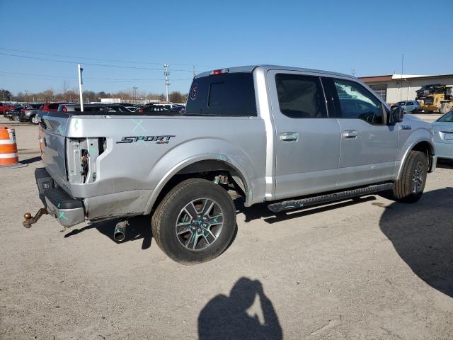 1FTEW1EF3FFC74483 - 2015 FORD F150 SUPERCREW SILVER photo 3