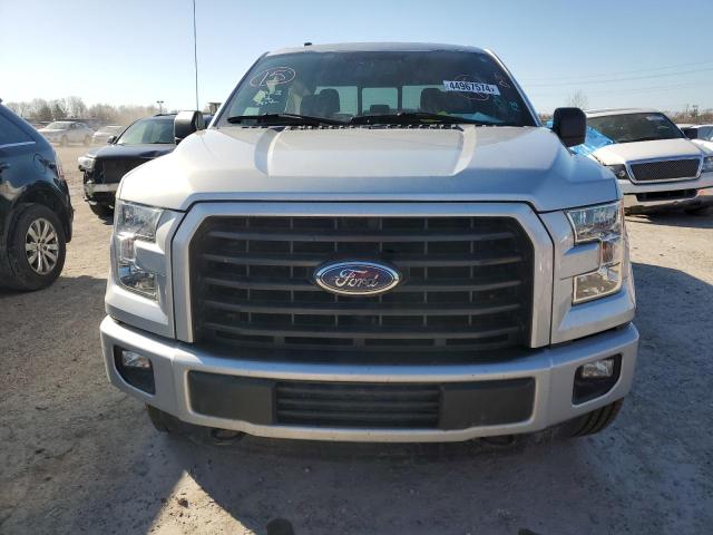 1FTEW1EF3FFC74483 - 2015 FORD F150 SUPERCREW SILVER photo 5