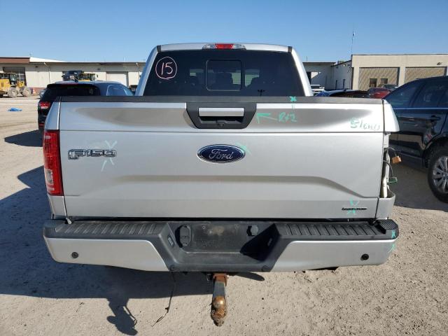 1FTEW1EF3FFC74483 - 2015 FORD F150 SUPERCREW SILVER photo 6