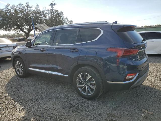 5NMS33AD1LH212400 - 2020 HYUNDAI SANTA FE SEL BLUE photo 2