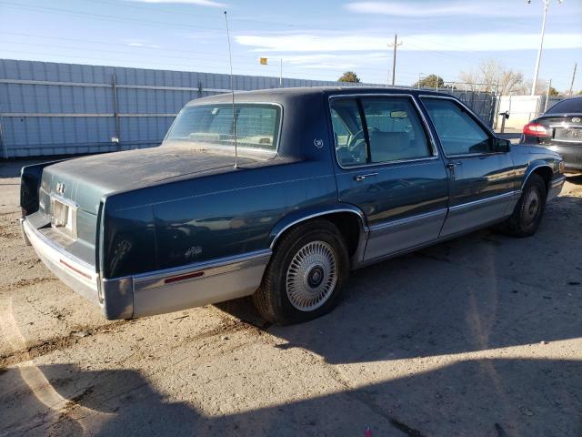 1G6CD53B4P4248785 - 1993 CADILLAC DEVILLE TEAL photo 3