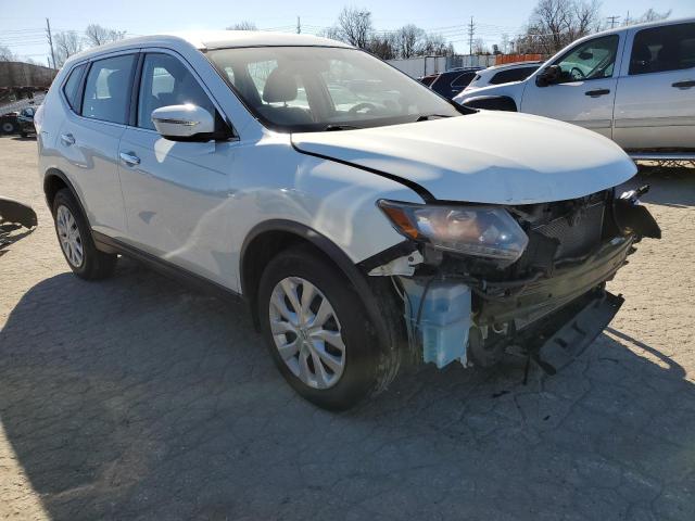 KNMAT2MT1FP581634 - 2015 NISSAN ROGUE S WHITE photo 4