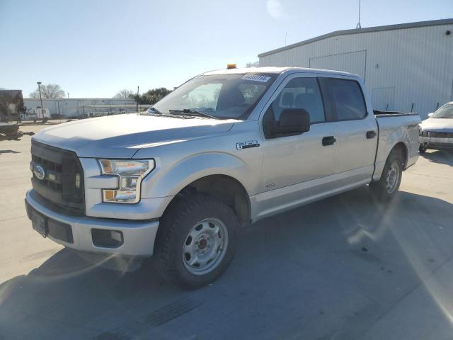 1FTEW1CP9FFA42319 - 2015 FORD F150 SUPERCREW SILVER photo 1