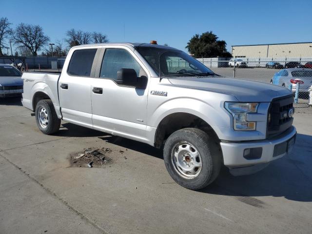 1FTEW1CP9FFA42319 - 2015 FORD F150 SUPERCREW SILVER photo 4